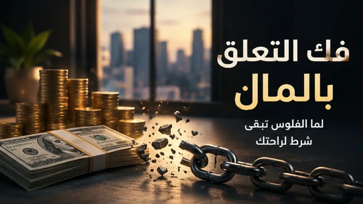 فك التعلق بالمال: لما الفلوس تبقى شرط لراحتك