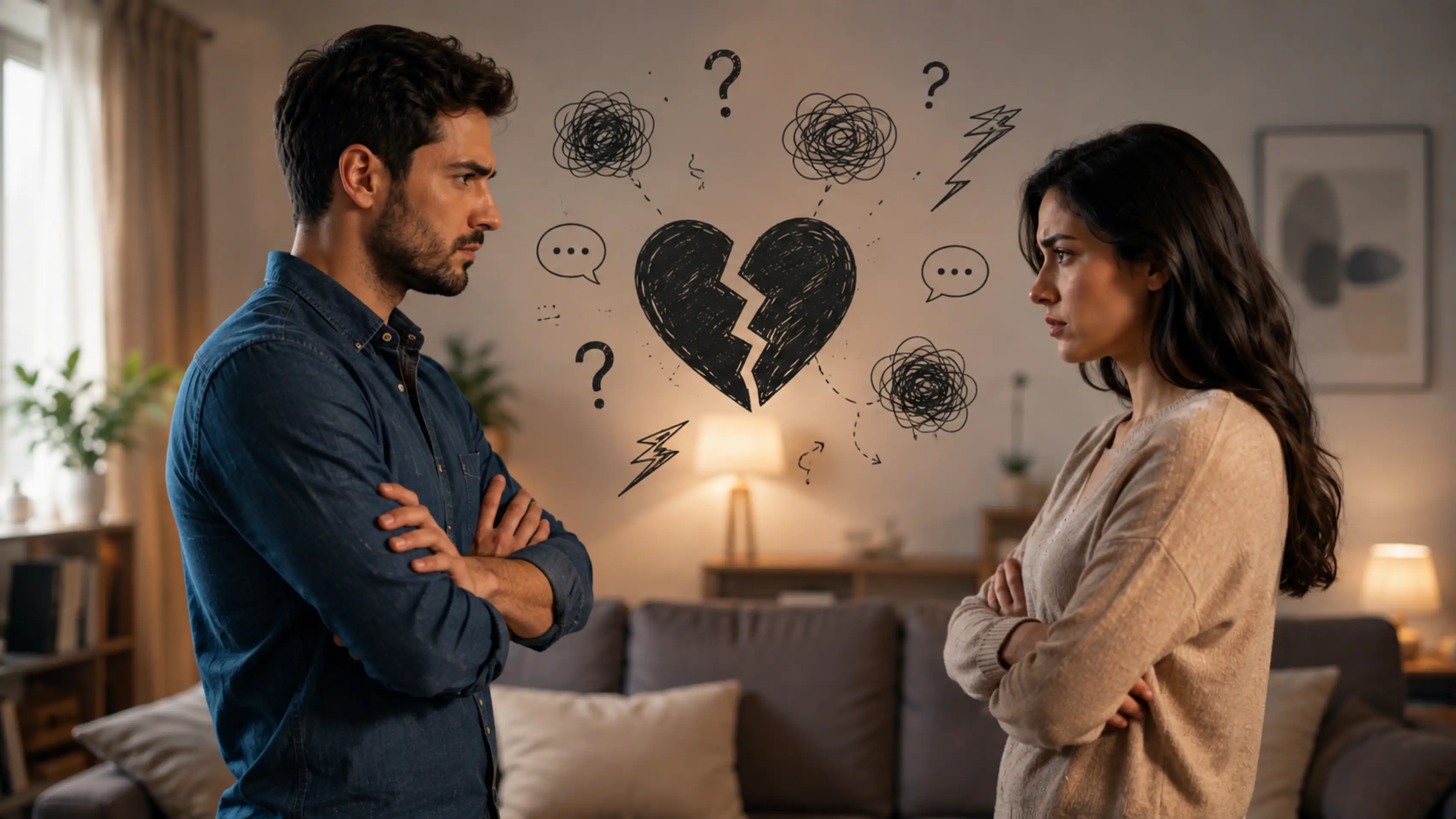 أسباب المشاكل الزوجية المتكررة